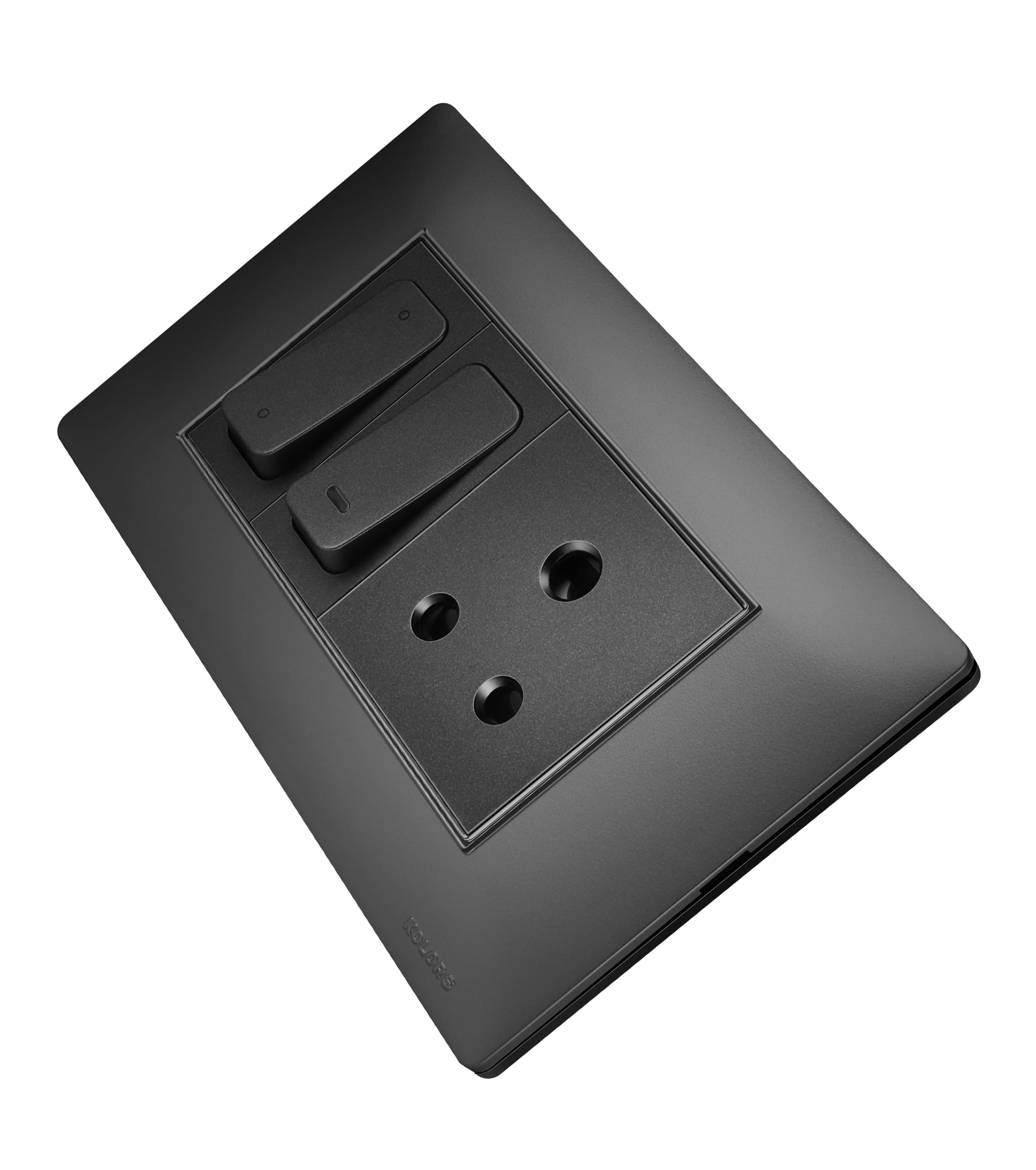 Kolors 16A 2 Way Switch 1 Module, White [KBC Kasper] | Compatible